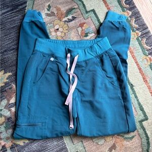 Caribbean blue Figs Zamora jogger xxs